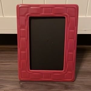 Longaberger Woven Traditions 4”x6” Picture Frame “Paprika” #3181540